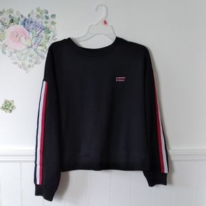 PONY Pullover Sweatshirt Top Long Sleeve